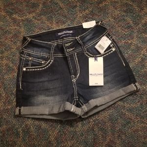WallFlower Jean Shorts